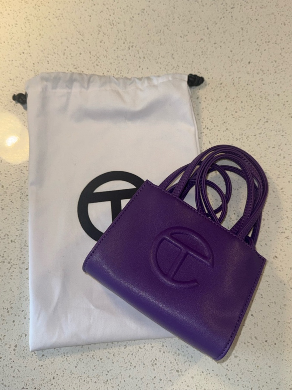 NWOT Telfar Purple Shopping Bag Crossbody